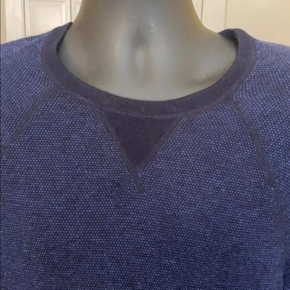 Vince Men's Navy blue wool cashmere sweater size S